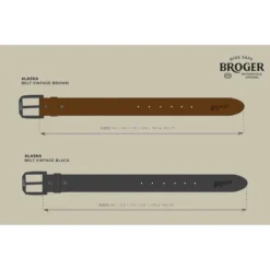 Outlet Broger Bælte – Alaska Brun