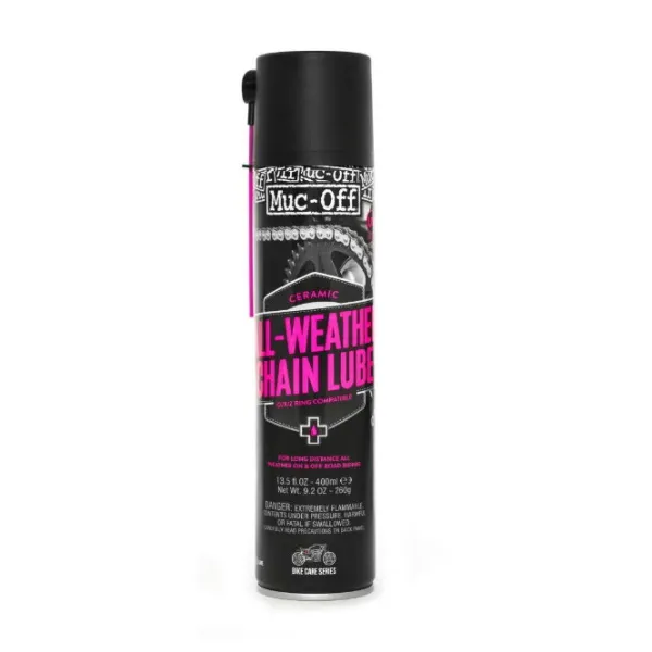 Hot Muc-Off Kædespray – All-Weather Chain Lube 400ml