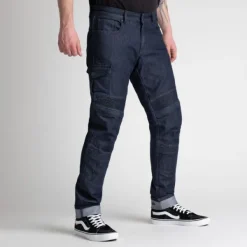 Outlet Broger Kevlarbukser – Ohio Jeans Raw Navy str. 28