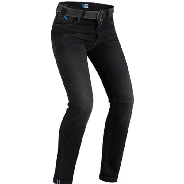 Discount PMJ Kevlarbukser – Caféracer Washed Sort
