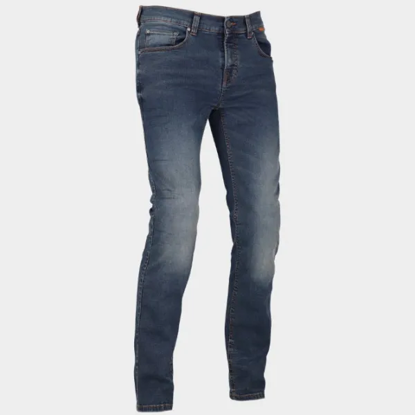 Online Richa Kevlarbukser – Original 2 Slim Fit Washed Blue
