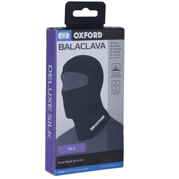Discount Balaclava MC- – Oxford Deluxe Silk Black CA025