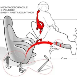 Clearance Givi MC-Barnesæde – S650