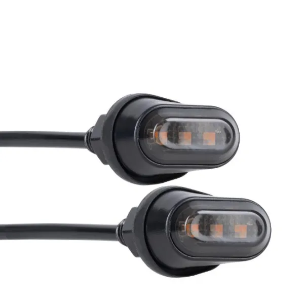 Online Oxford MC Blinklys sæt – DarkEye Flush Fit Micro Indicators EL352