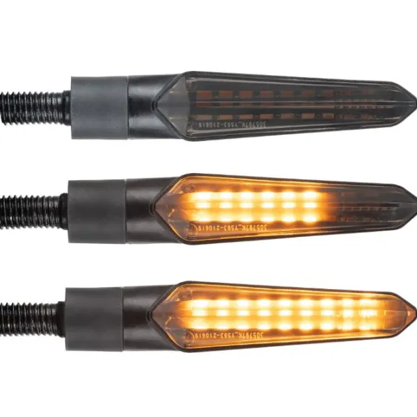 Sale Oxford MC Blinklys sæt – DarkHunter Sequential Indicators EL366