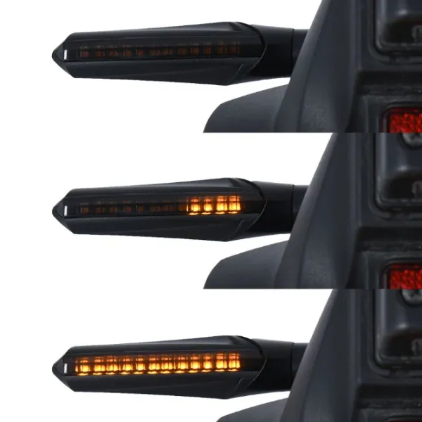 Clearance Oxford MC Blinklys sæt – Nightrider Sequential Indicators OX621