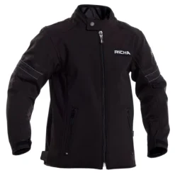 Online Richa MC Børnejakke – Toulon 2 Softshell Sort