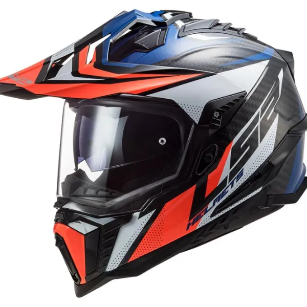 Outlet LS2 MC-Enduro-/ADV-hjelm – MX701 Explorer C Adventure Blue