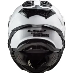 Discount LS2 MC-Enduro-/ADV-hjelm – MX701 Explorer Solid White