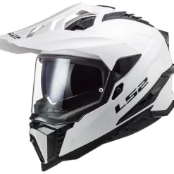 Discount LS2 MC-Enduro-/ADV-hjelm – MX701 Explorer Solid White