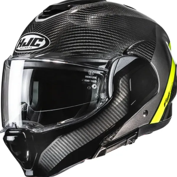 Best HJC MC Flip Up hjelm – F100 Carbon Stan MC3H