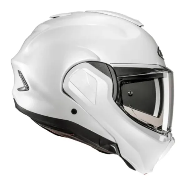 Outlet HJC MC Flip Up hjelm – F100 Pearl White