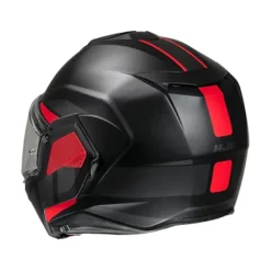 Discount HJC MC Flip Up hjelm – I100 Beis MC1SF Sort/Rød