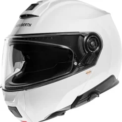 Schuberth MC Flip Up hjelm – C5 ANC Gloss hvid