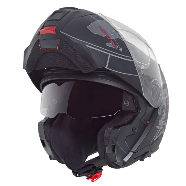 Schuberth MC Flip Up hjelm – C5 Globe Black