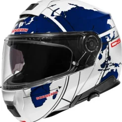 Schuberth MC Flip Up hjelm – C5 Globe Blue