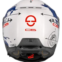 Schuberth MC Flip Up hjelm – C5 Globe Blue