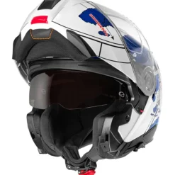 Schuberth MC Flip Up hjelm – C5 Globe Blue