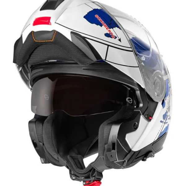 Schuberth MC Flip Up hjelm – C5 Globe Blue
