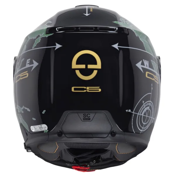 Discount Schuberth MC Flip Up hjelm – C5 Globe Green