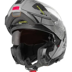 Hot Schuberth MC Flip Up hjelm – C5 Globe Grey