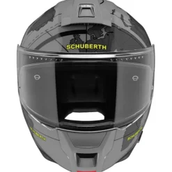 Hot Schuberth MC Flip Up hjelm – C5 Globe Grey