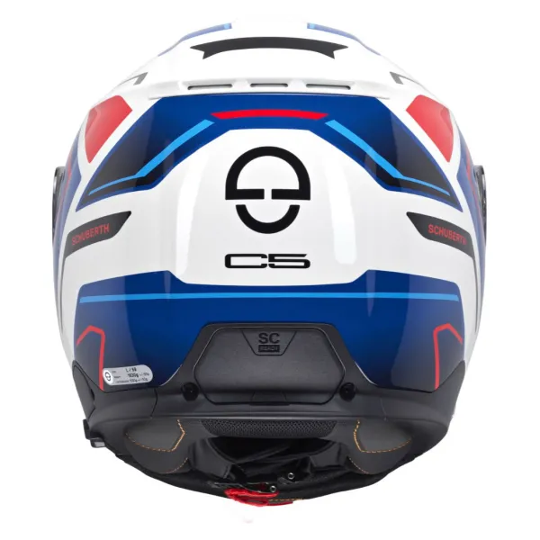 Outlet Schuberth MC Flip Up hjelm – C5 Omega White