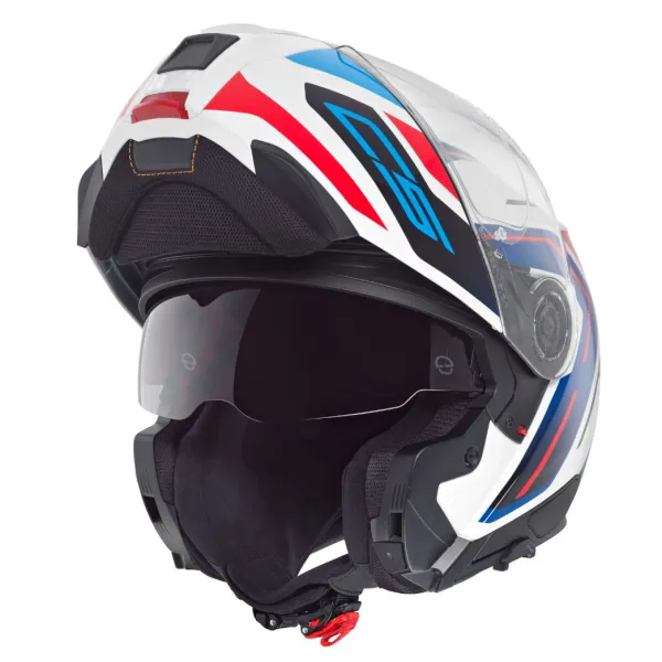 Outlet Schuberth MC Flip Up hjelm – C5 Omega White