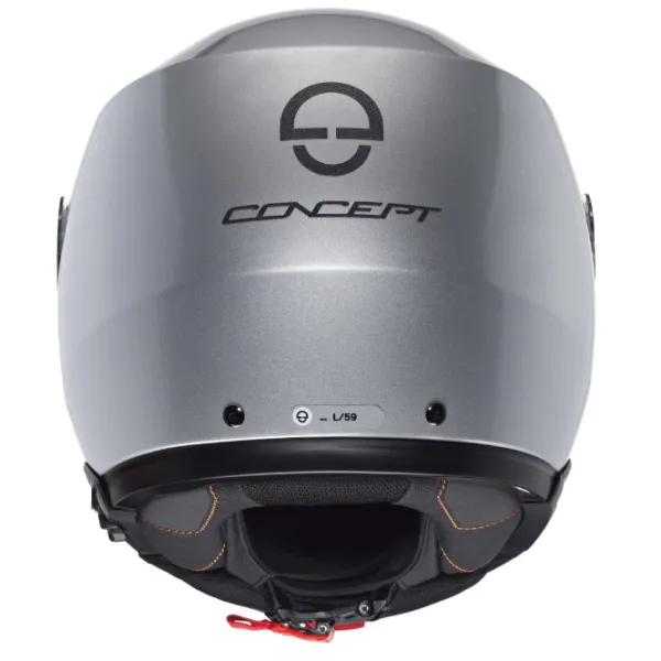 Hot Schuberth MC Flip Up hjelm – Concept Glossy Silver