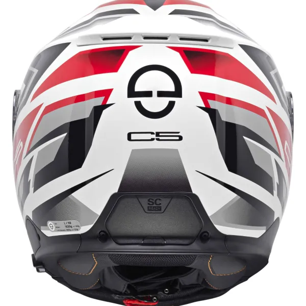 New Schuberth MC Flip Up hjelm – C5 Zenith Red