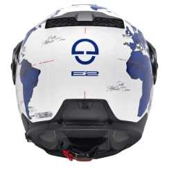 Outlet Schuberth MC Flip Up hjelm – E2 Atlas Blue