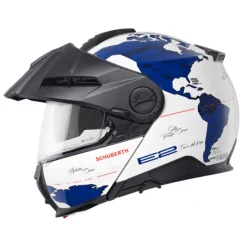Outlet Schuberth MC Flip Up hjelm – E2 Atlas Blue