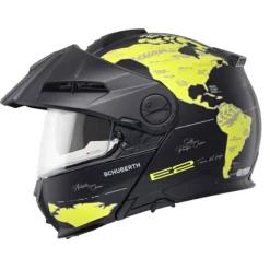 Hot Schuberth MC Flip Up hjelm – E2 Atlas Yellow