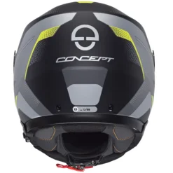 New Schuberth MC Flip Up hjelm – Helmet Concept Tracer Gul
