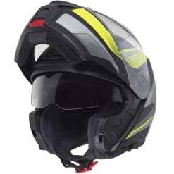 New Schuberth MC Flip Up hjelm – Helmet Concept Tracer Gul