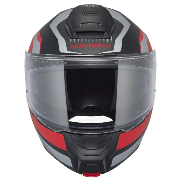 Clearance Schuberth MC Flip Up hjelm – Helmet Concept Tracer Red Matt