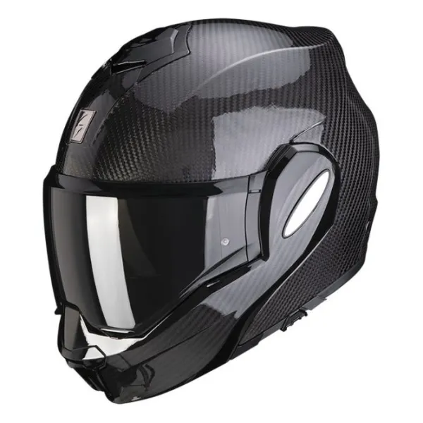Sale Scorpion MC Flip Up Hjelm – EXO-Tech Evo Carbon Blank