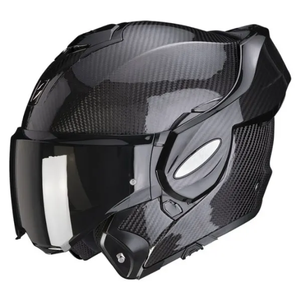 Sale Scorpion MC Flip Up Hjelm – EXO-Tech Evo Carbon Blank