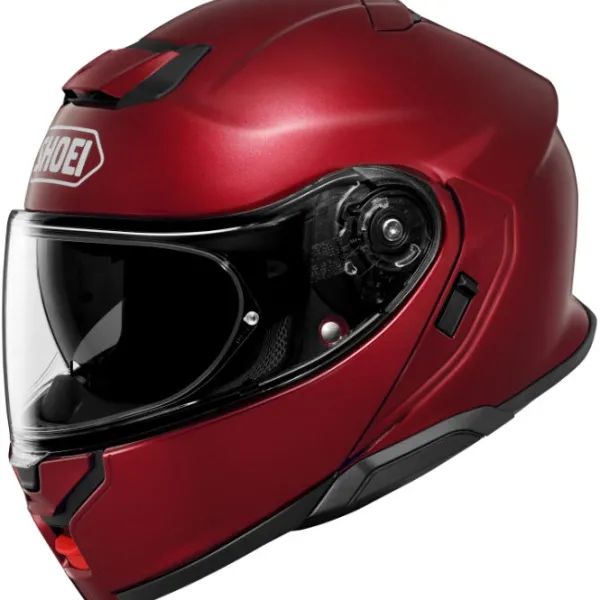 Shoei MC Flip Up hjelm – Neotec 3 Garnet Metallic