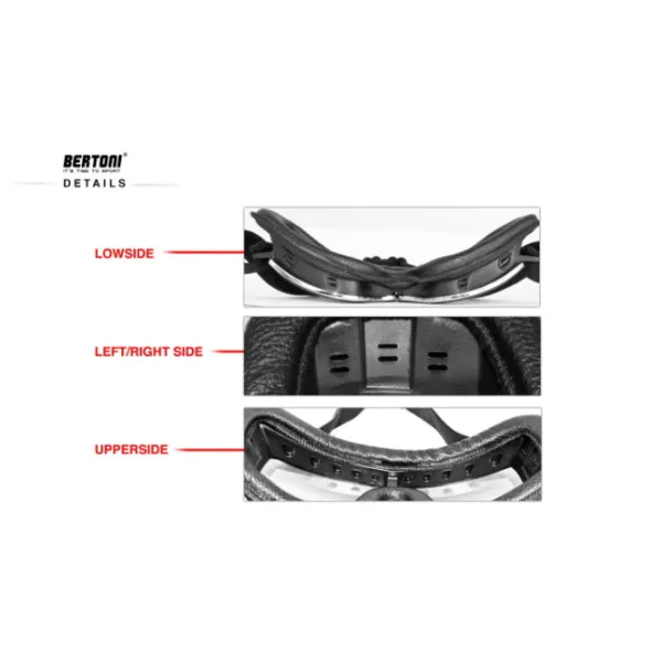 Outlet Bertoni MC Goggles – AF188B