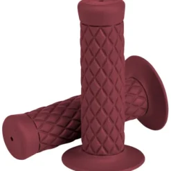 Biltwell MC-Greb – Thruster 1″ Grips Kraton Rubber Oxblood