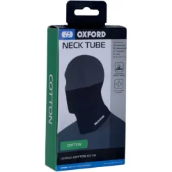 Oxford MC-Halsrør – Neck Tube Cotton Sort CA100