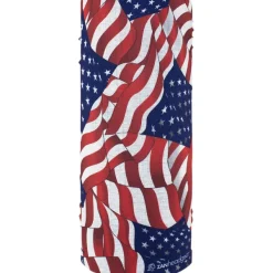 Outlet Zan Headgear MC-Halsrør – Motley Tube Wavy American Flag