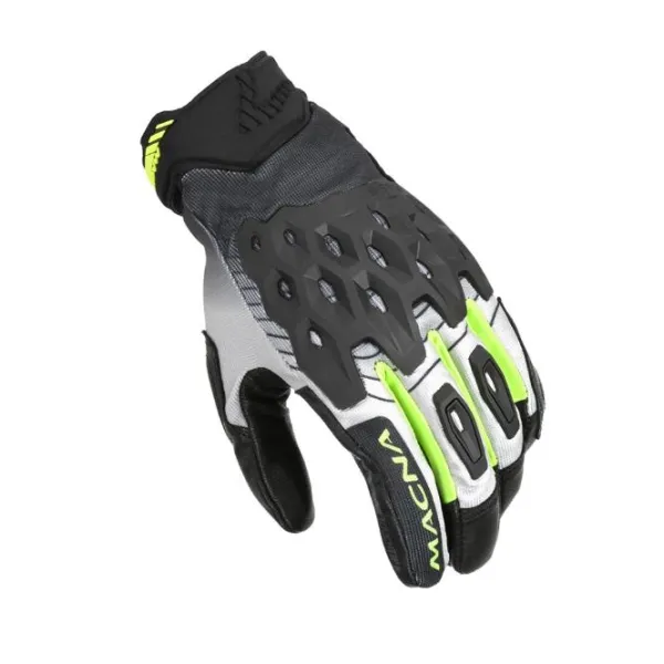Outlet Macna MC Handsker – Tanami Sort/Grå/Fluo