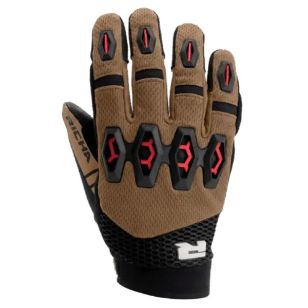 Sale Richa MC-Handsker – R-MX Glove Brun/Rød