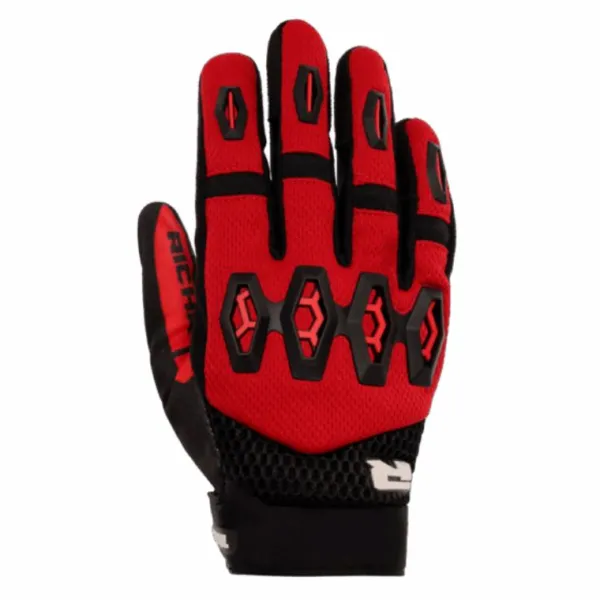 Clearance Richa MC-Handsker – R-MX Glove Sort/Rød