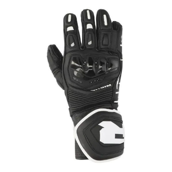 Clearance Richa MC Handsker – Stradale Sort/Hvid