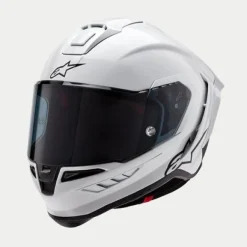 Sale Alpine MC-hjelm fullface – stars Supertech R10 Hvid Carbon