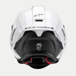 Sale Alpine MC-hjelm fullface – stars Supertech R10 Hvid Carbon