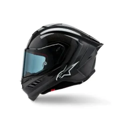 New Alpine MC-hjelm fullface – stars Supertech R10 Sort Carbon